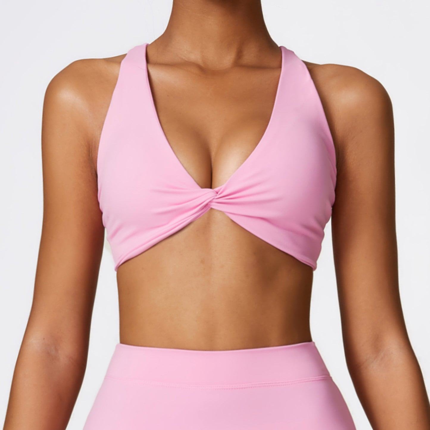 Twisted Crossback Sports Bra