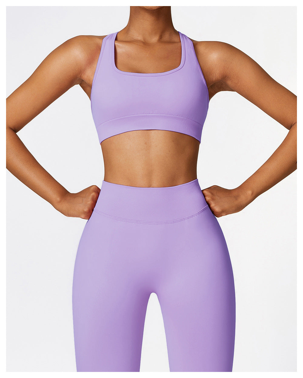 Seamless Crossback Sports Bra