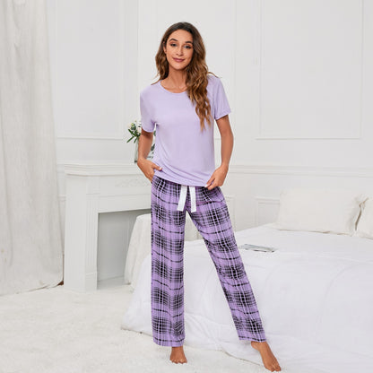 Classic Plaid Pajama Set