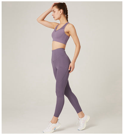 High Waisted Seamless Leggings