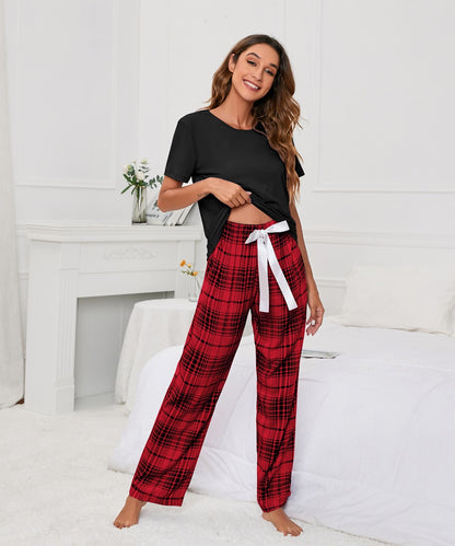 Classic Plaid Pajama Set