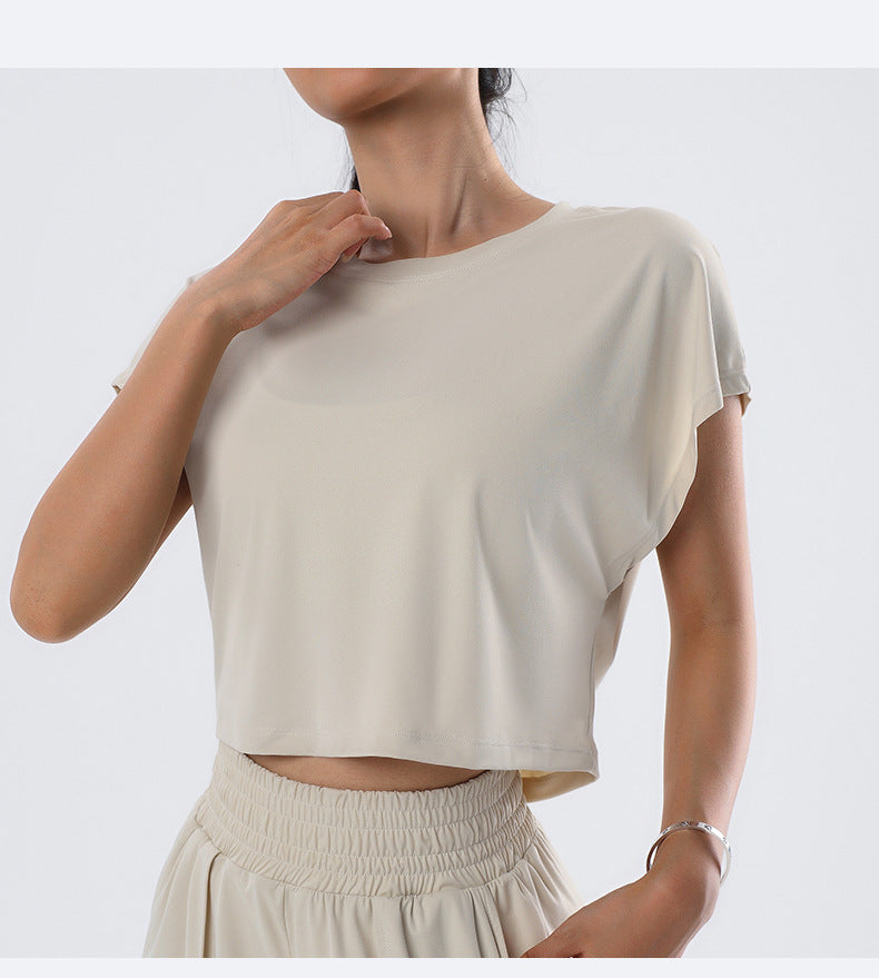 Basic Loose Fit Cropped Top