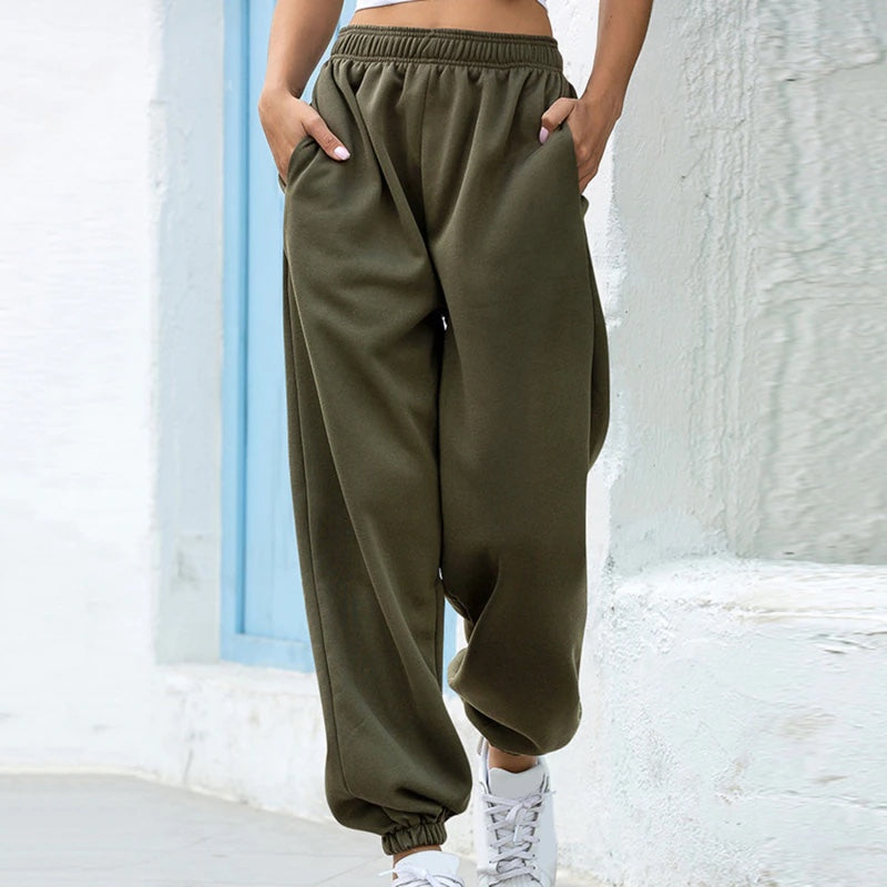 Oversize High Rise Sweatpants