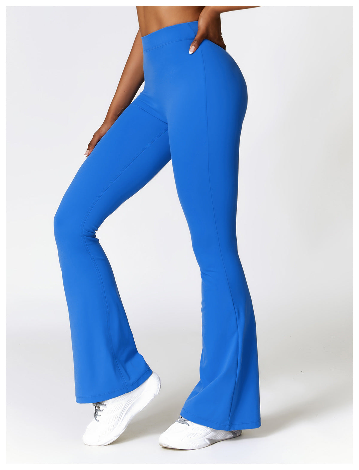 Ruched High Waisted Flare Dream Leggings