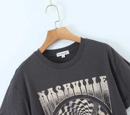 Nashville Graphic Printed Short Sleeve Tee