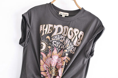 The Doors Short Sleeve Graphic Printed Tee