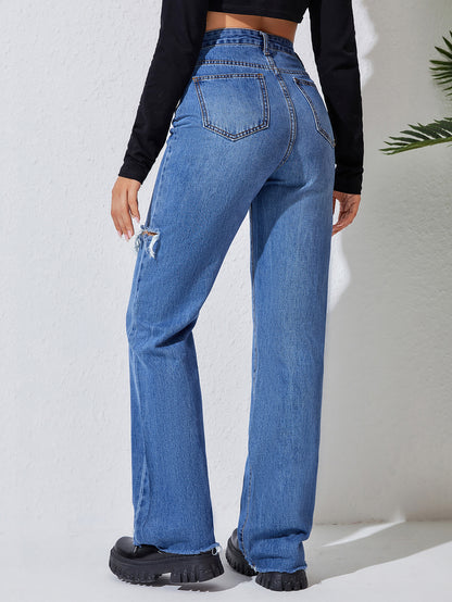 Loose High Waisted Jeans