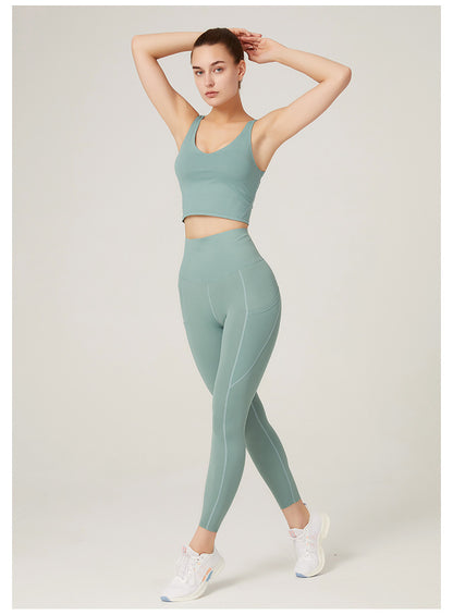 High Waisted Seamless Leggings