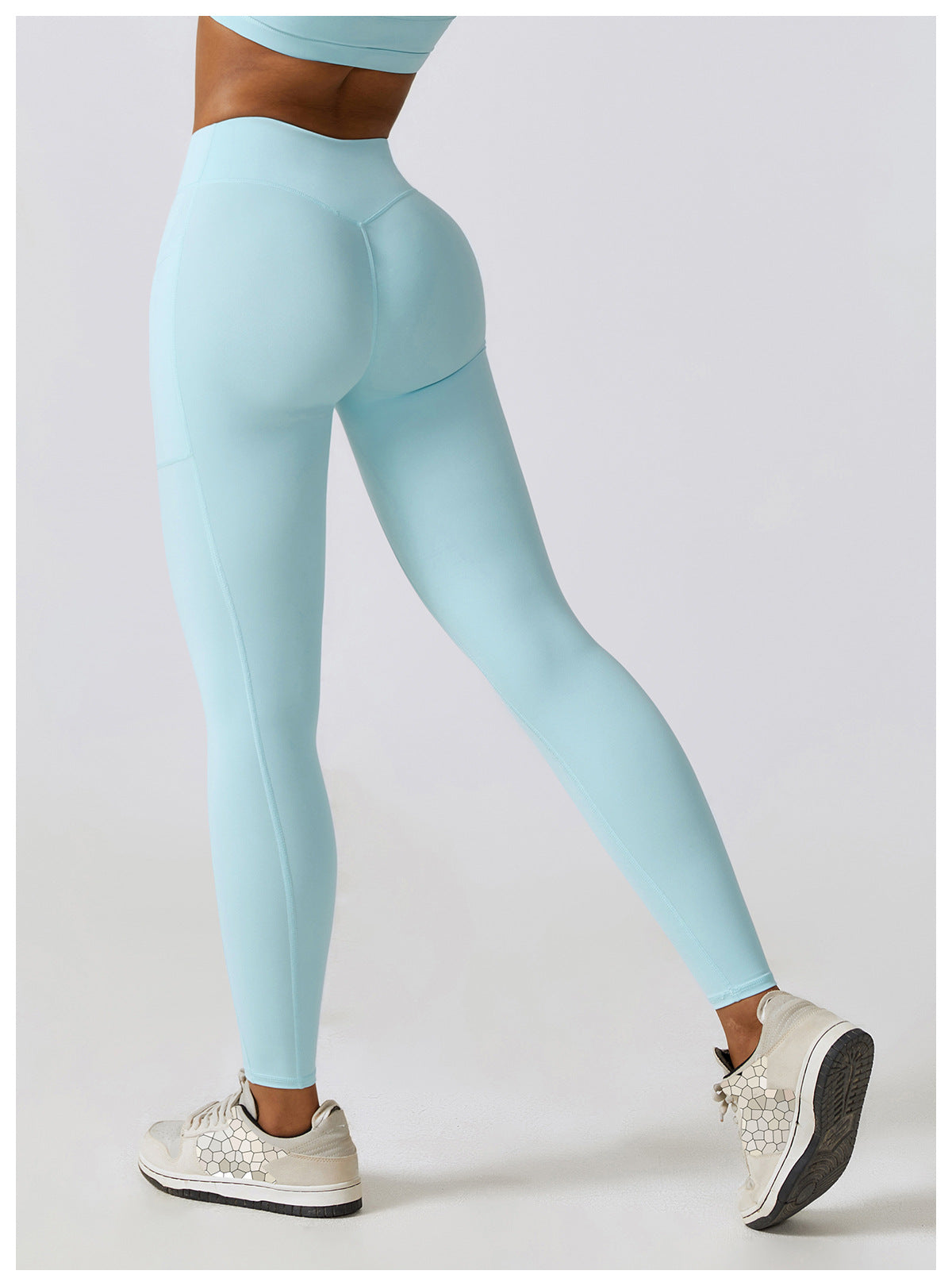 Crossover High waisted Slim Dream Leggings With Pockets