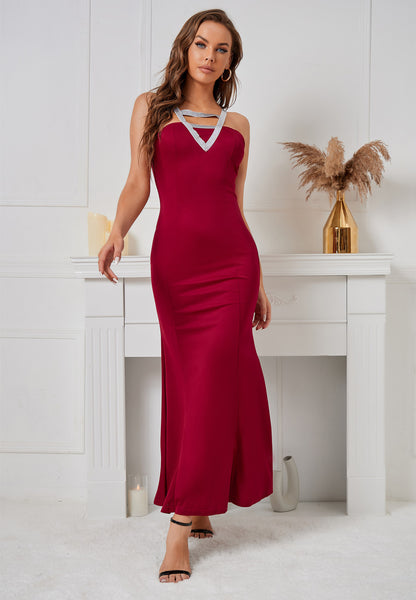 Long Elegant Sleeveless Dress