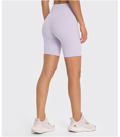 Mid-Length Shorts With Crossover Waist