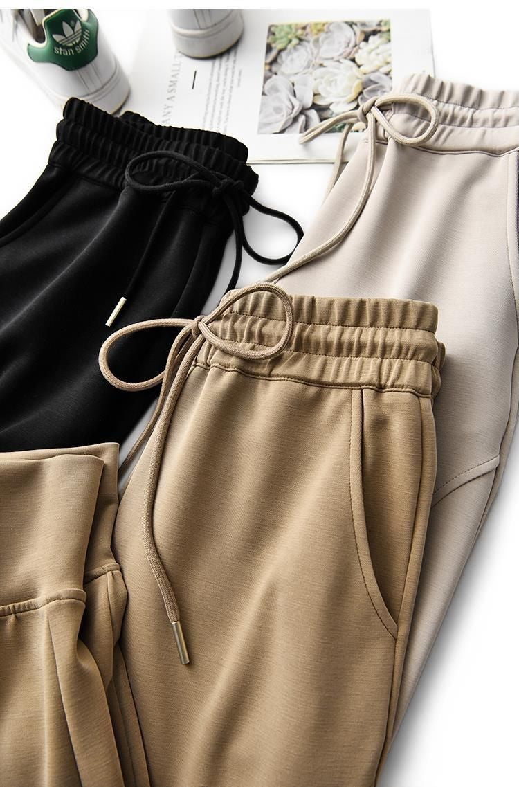 Comfortable High Rise Elastic Joggers