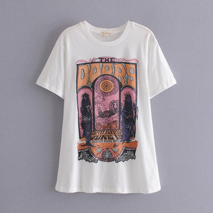 Doors Printed Short Sleeve Tee