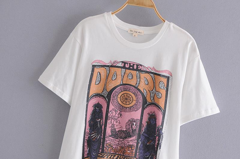 Doors Printed Short Sleeve Tee