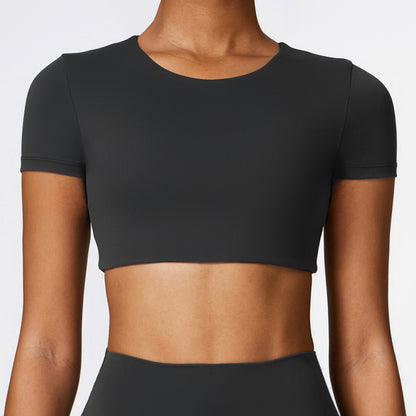 Short Sleeve Cropped Top