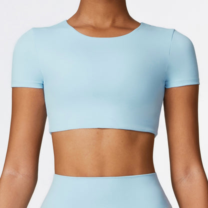 Short Sleeve Cropped Top