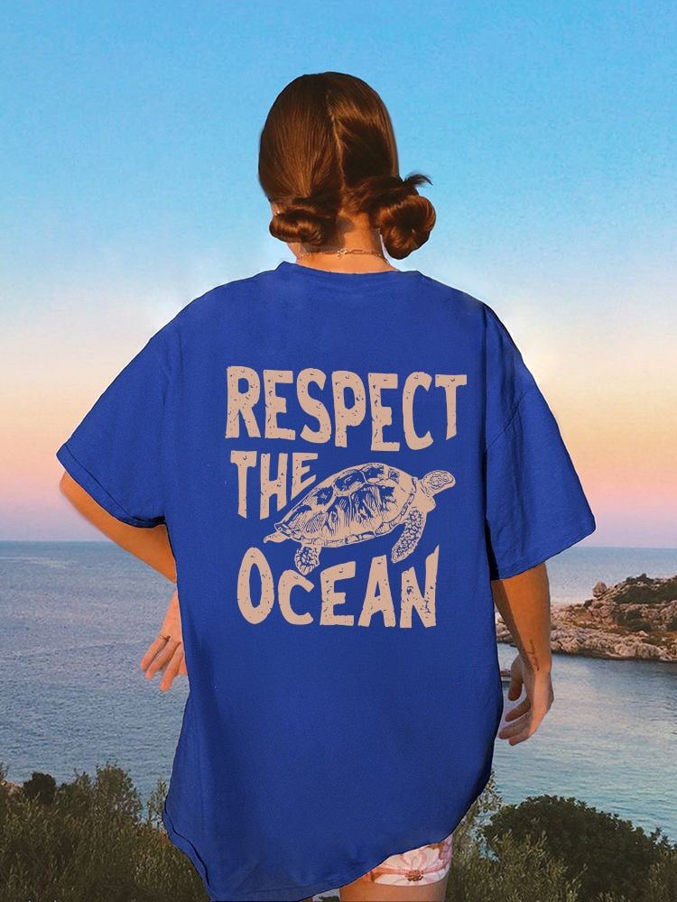 Respect The Ocean Tee