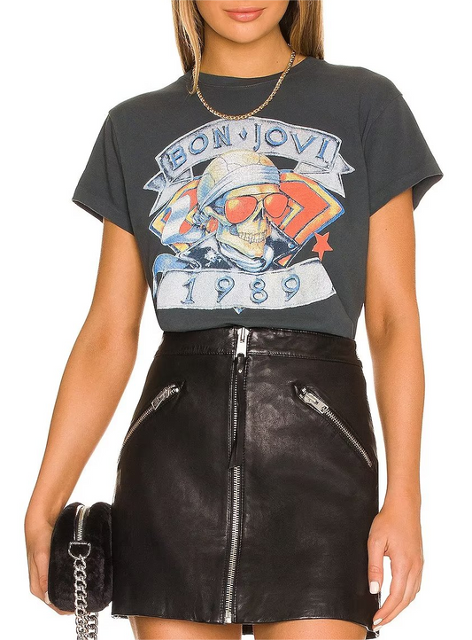 Bon Jovi Graphic Printed Tee