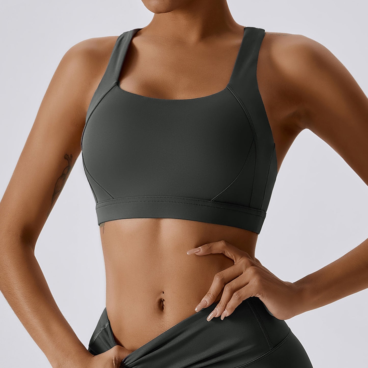 High Strength Crossback Sports Bra