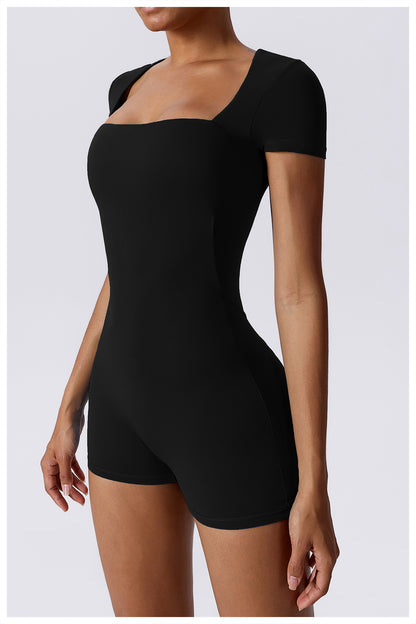 Light Weight Square Neck Romper