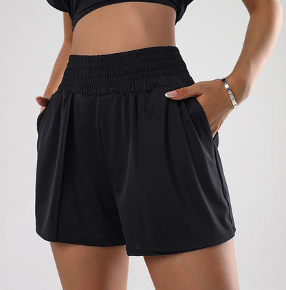 High Waisted Shorts With Built In Coverage Shorts