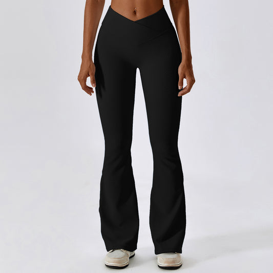 Flare High Waisted Crossover Dream Leggings