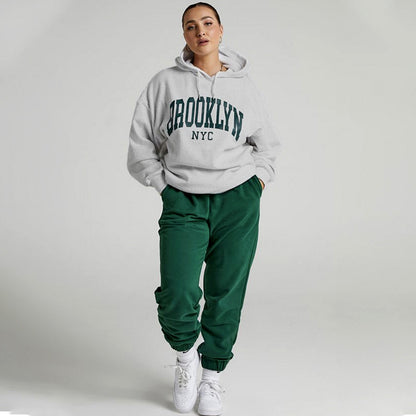 Brooklyn NYC Graphic Printed Hoodie & Sweatpants Set