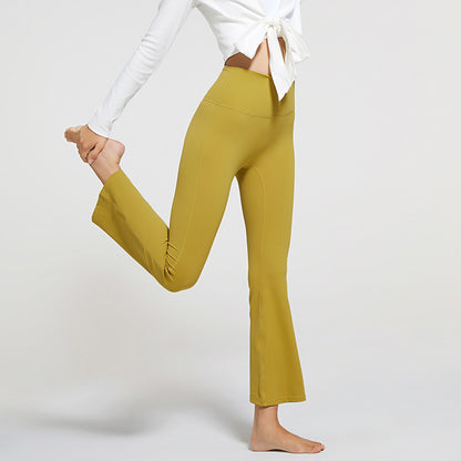 Flattering High Waisted Bell Bottoms Yoga Pants