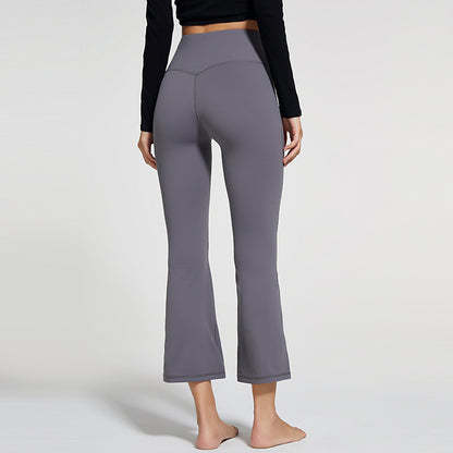 Flattering High Waisted Bell Bottoms Yoga Pants