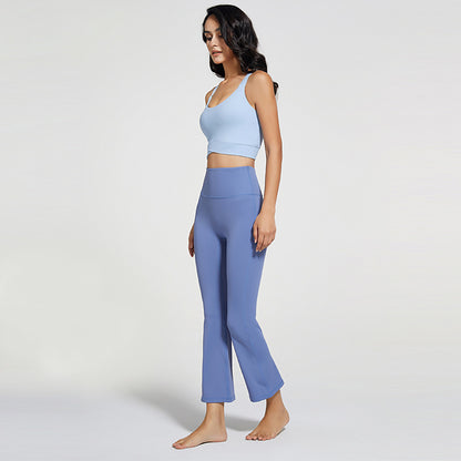 Flattering High Waisted Bell Bottoms Yoga Pants