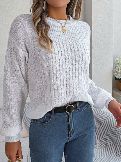 Casual Textured Sweater