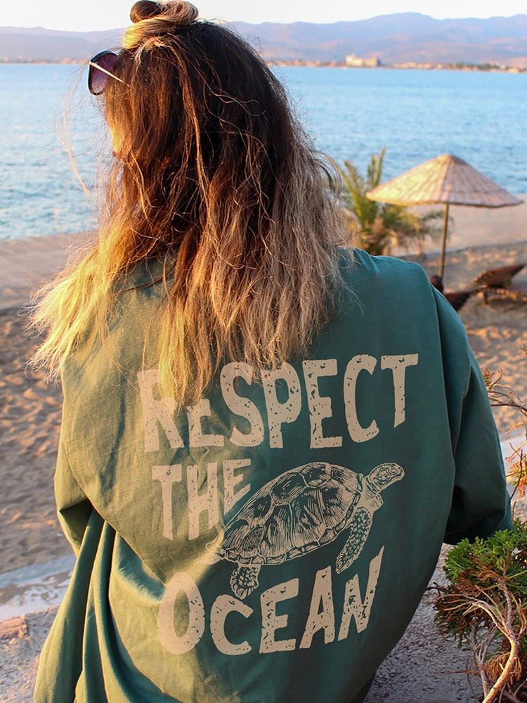 Respect The Ocean Tee